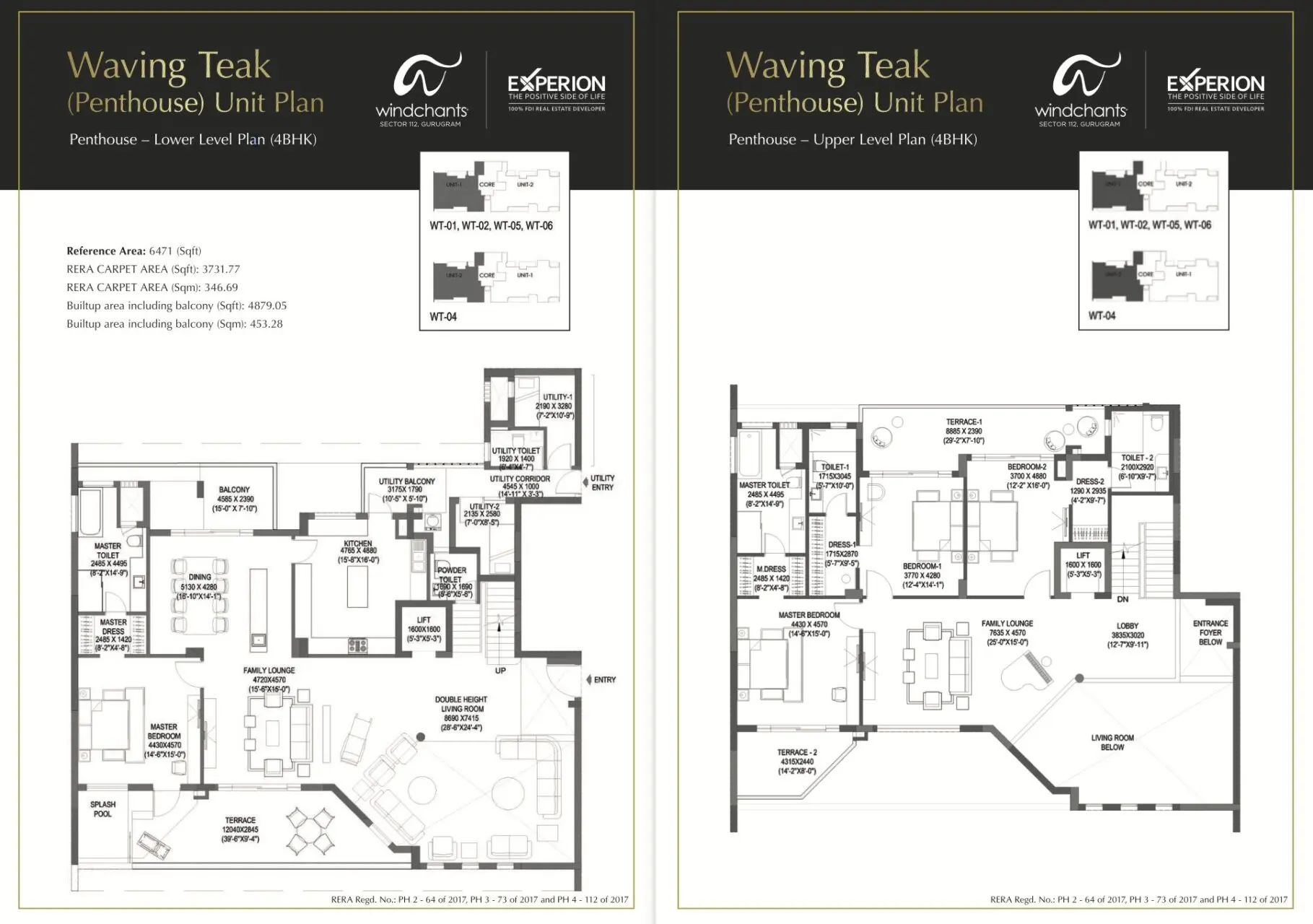 Experion Windchants Floor Plan